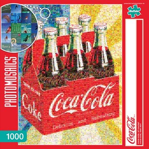 Buffalo Games (11273) - Robert Silvers: "Coca-Cola, of Course!" - 1000 pieces puzzle