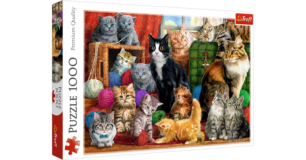 Ravensburger 14824 Cats on The Shelf 500 Piece Jigsaw Puzzle