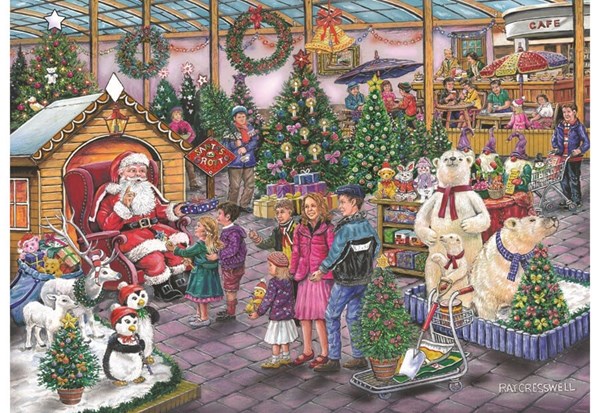 The House of Puzzles (4951) - Ray Cresswell: "Deck the Halls" - 1000 pieces puzzle