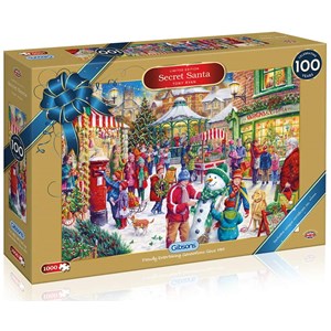 Gibsons (G2019) - Tony Ryan: "Secret Santa" - 1000 pieces puzzle