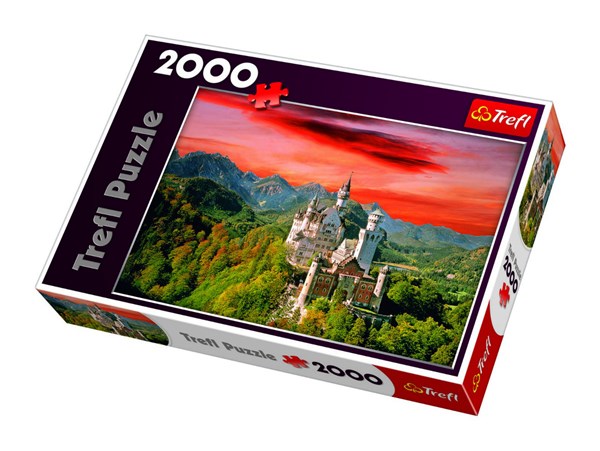 Trefl (270501) - "The Neuschwanstein Castle, Bavaria" - 2000 pieces puzzle