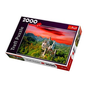 Trefl (270501) - "The Neuschwanstein Castle, Bavaria" - 2000 pieces puzzle