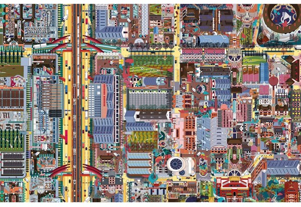 Cloudberries (33013) - "Crossroads" - 1000 pieces puzzle