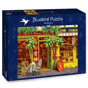 Bluebird Puzzle (70062) - Viktor Shvaiko: "White Lion" - 1000 pieces puzzle