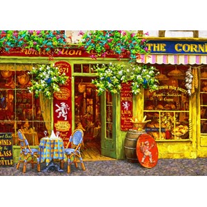 Bluebird Puzzle (70062) - Viktor Shvaiko: "White Lion" - 1000 pieces puzzle