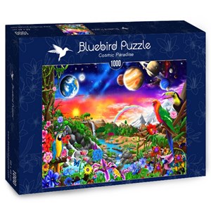 Bluebird Puzzle (70151) - "Cosmic Paradise" - 1000 pieces puzzle