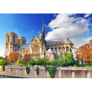 Bluebird Puzzle (70224) - "Cathédrale Notre-Dame de Paris" - 1000 pieces puzzle