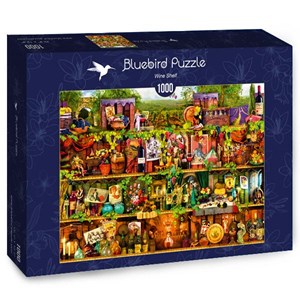 Bluebird Puzzle (70304) - "Wine Shelf" - 1000 pieces puzzle