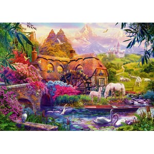 Bluebird Puzzle (70305) - "Old Mill" - 1000 pieces puzzle