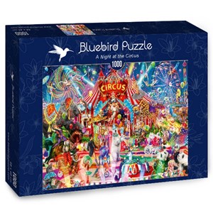 Bluebird Puzzle (70250) - Aimee Stewart: "A Night at the Circus" - 1000 pieces puzzle