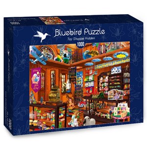 Bluebird Puzzle (70227) - "Toy Shoppe Hidden" - 1000 pieces puzzle