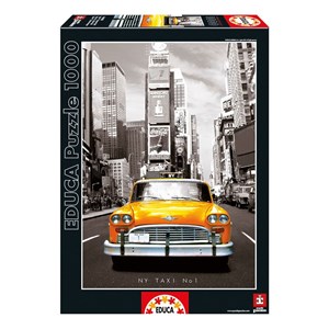Educa (14468) - "Taxi No. One, New York" - 1000 pieces puzzle
