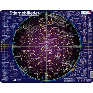 Larsen (SS2-DK) - "Constellations - DK" - 70 pieces puzzle