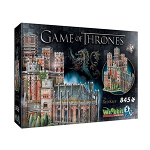 Wrebbit (2017) - "Game of Thrones, The Red Keep" - 845 pieces puzzle