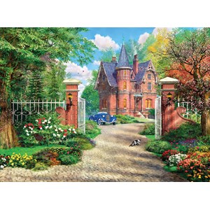 Clementoni (35010) - Dominic Davison: "The Red Brick Cottage" - 500 pieces puzzle
