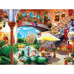 MasterPieces (31975) - "Barcelona" - 550 pieces puzzle