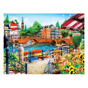 MasterPieces (31974) - "Amsterdam" - 550 pieces puzzle
