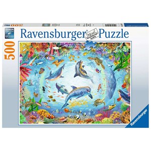 Ravensburger (16447) - "Cave Dive" - 500 pieces puzzle