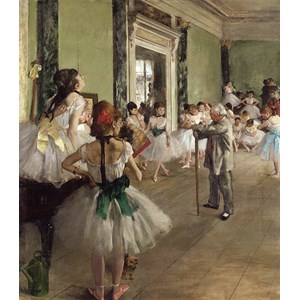 Educa (72801) - Edgar Degas: "The Dance Class" - 1000 pieces puzzle