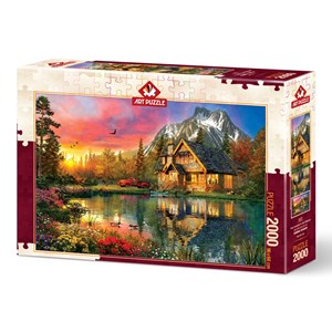 Art Puzzle (5477) - "Four Seasons In One Moment" - 2000 pieces puzzle