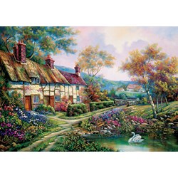 Art Puzzle (5379) - "Spring Garden" - 1500 pieces puzzle