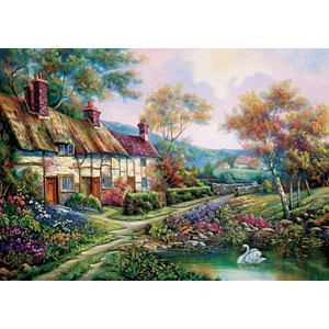 Art Puzzle (5379) - "Spring Garden" - 1500 pieces puzzle