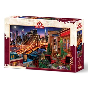 Art Puzzle (5376) - "Brooklyn By Terrace" - 1500 pieces puzzle