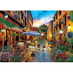 Art Puzzle (5475) - "Biking Through Italy" - 2000 pieces puzzle
