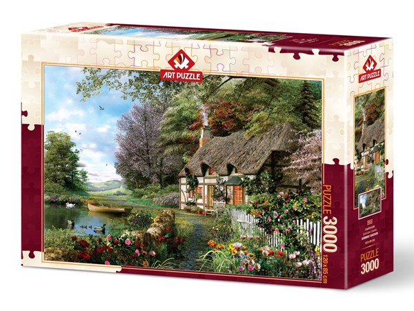 Art Puzzle (5522) - "Away From The City" - 3000 pieces puzzle