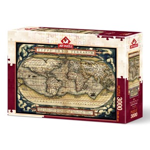 Art Puzzle (5521) - "The First Modern Atlas" - 3000 pieces puzzle