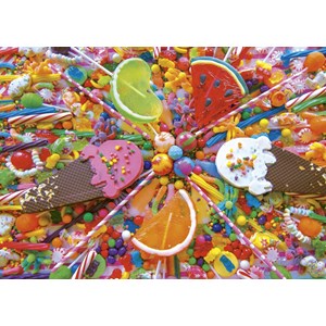Educa (16271) - Aimee Stewart: "Sweets" - 500 pieces puzzle