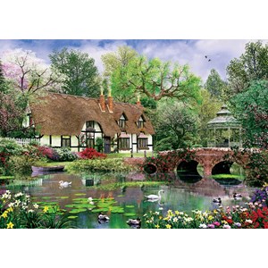 Art Puzzle (5189) - "Water Lilies" - 1000 pieces puzzle