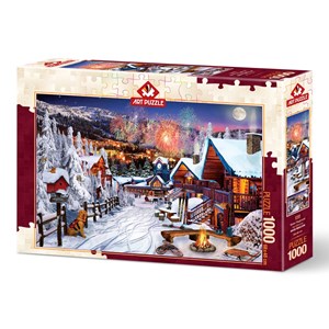 Art Puzzle (5183) - "Winter Fun" - 1000 pieces puzzle