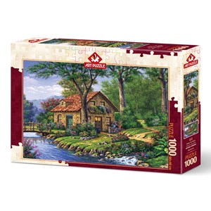 Art Puzzle (5172) - "Along the Peace" - 1000 pieces puzzle