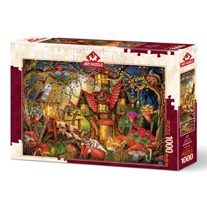Art Puzzle (5177) - "Time to Build" - 1000 pieces puzzle