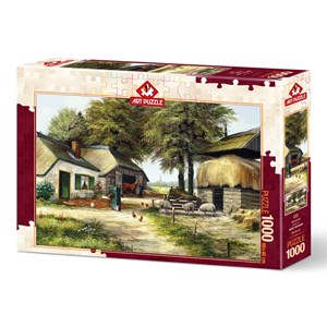 Art Puzzle (5181) - "Homestead" - 1000 pieces puzzle
