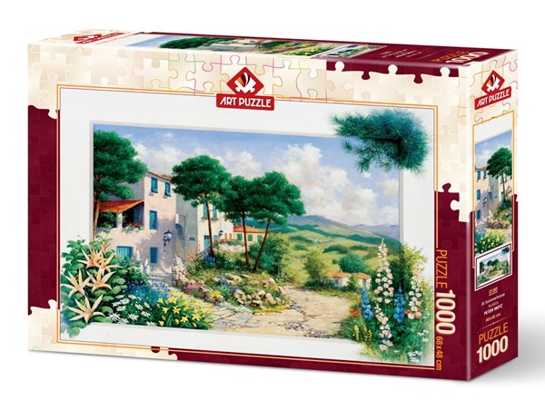 Art Puzzle (5180) - "At Summerhouse" - 1000 pieces puzzle