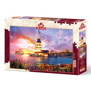 Art Puzzle (5179) - "The Maiden's Tower" - 1000 pieces puzzle