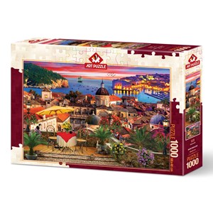 Art Puzzle (5178) - "Dubrovnik" - 1000 pieces puzzle