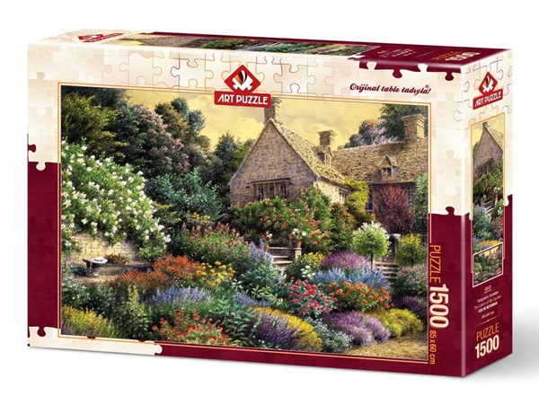 Art Puzzle (4541) - "The Colors of my Garden" - 1500 pieces puzzle