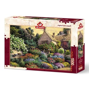 Art Puzzle (4541) - "The Colors of my Garden" - 1500 pieces puzzle