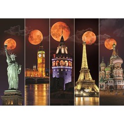 Art Puzzle (4548) - "Blood Moon" - 1500 pieces puzzle