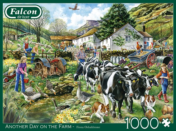 Falcon (11283) - "Another Day on the Farm" - 1000 pieces puzzle