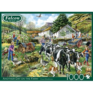 Falcon (11283) - "Another Day on the Farm" - 1000 pieces puzzle