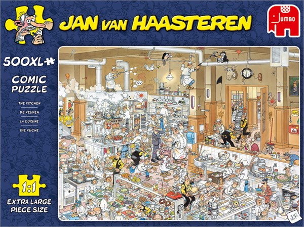 Uitstekend Een trouwe gordijn Jumbo (19085) - Jan van Haasteren: "The Kitchen" - 500 pieces puzzle