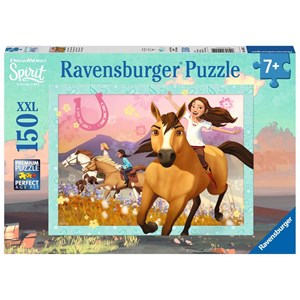 Ravensburger (10055) - "Wild and free, Spirit" - 150 pieces puzzle