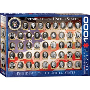 Eurographics (6000-1432) - "Presidents of the United States" - 1000 pieces puzzle