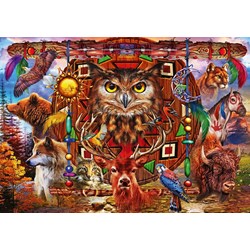 Bluebird Puzzle (70257) - Ciro Marchetti: "Animal Totem" - 4000 pieces puzzle