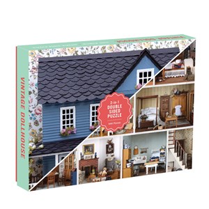 Chronicle Books / Galison - "Vintage Dollhouse" - 500 pieces puzzle