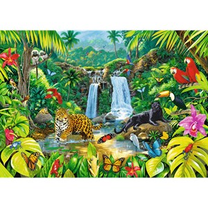 Trefl (27104) - "Tropical forest" - 2000 pieces puzzle